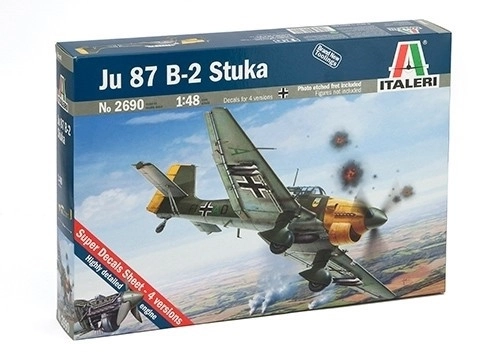 Maquette d'avion Junkers JU-87 B Stuka Bataille d'Angleterre