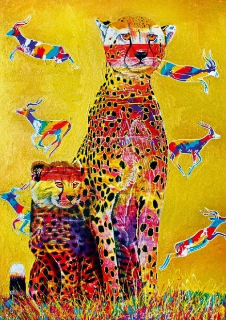 Puzzle Patrouille Africaine 1000 pièces