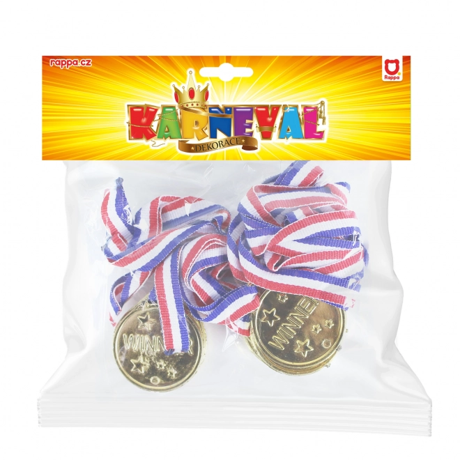 Médailles d'or pour les vainqueurs