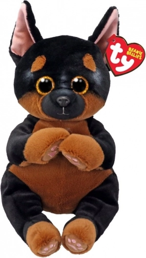 Peluche TY Beanie Bellies chien 24 cm