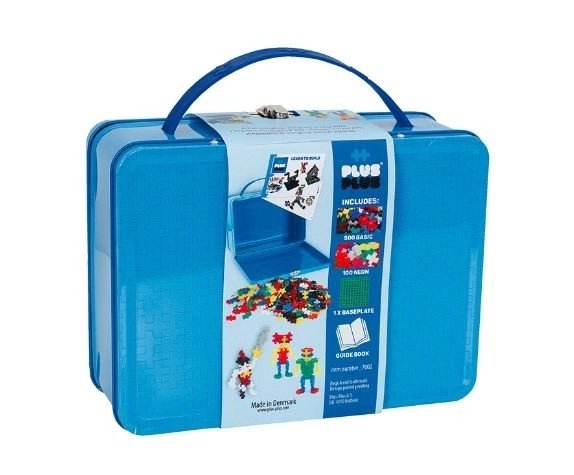 Blocs Plus-Plus mini ensemble de base dans une valise 600 pièces
