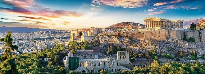 Puzzle panorama 500 pièces – Acropole, Athènes