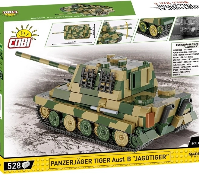 Kit de construction Tank Panzerjäger Tiger Ausf. B Jagdtiger