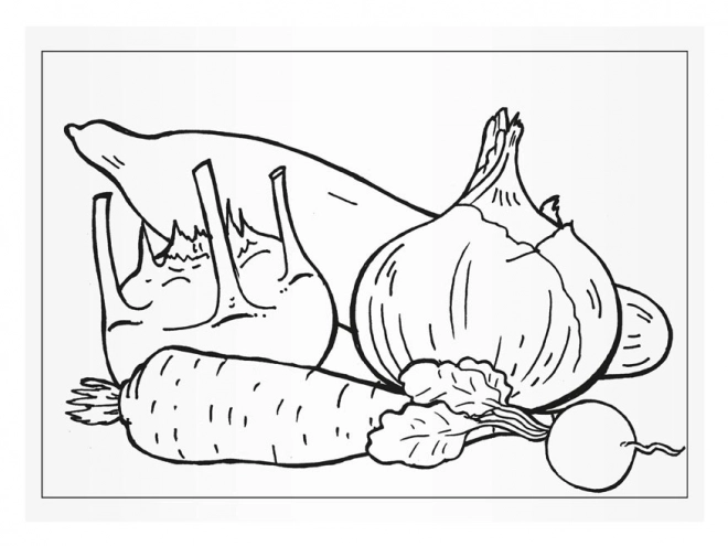 Livre de coloriage MFP Fruits et légumes