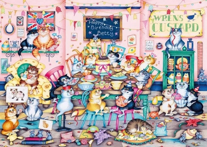 Puzzle GIBSONS L'anniversaire de Betty 1000 pièces