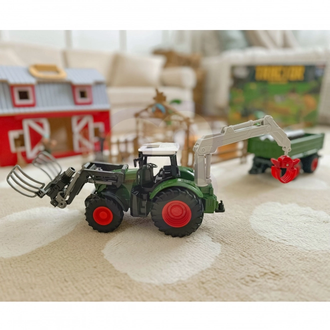Set de machines agricoles tracteur mini ferme WOOPIE