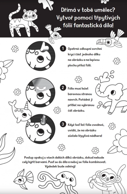Animaux étincelants de Pikola