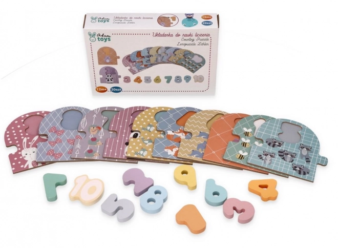 Puzzle de comptage 1-10