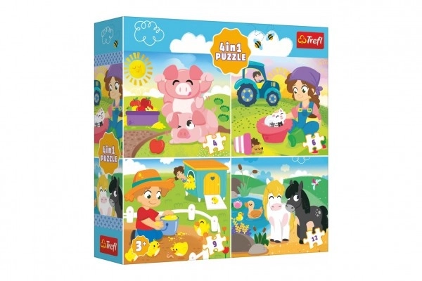 Puzzle Animaux de la Ferme