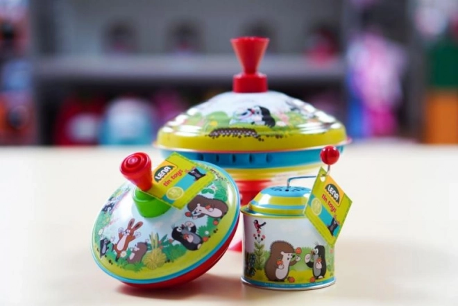 Krtek tournant Kačka métal/plastique 13cm