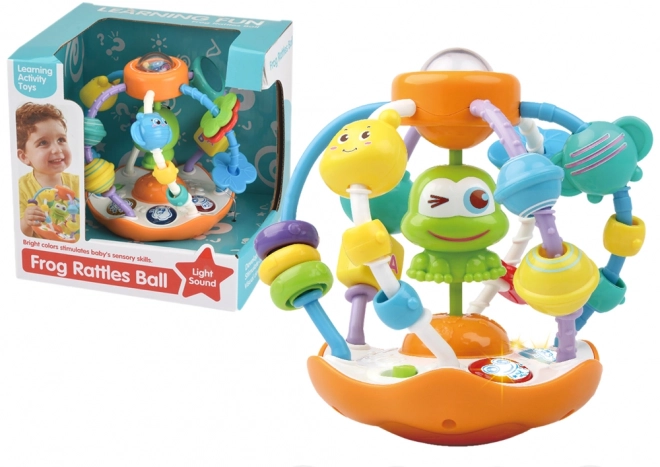 Balle interactive grenouille Musique lumineuse