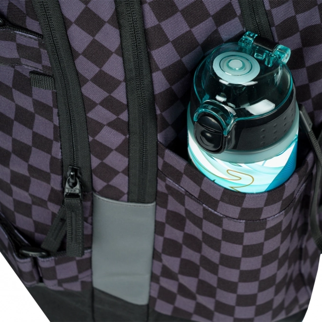 Sac à dos scolaire Skate Max gris