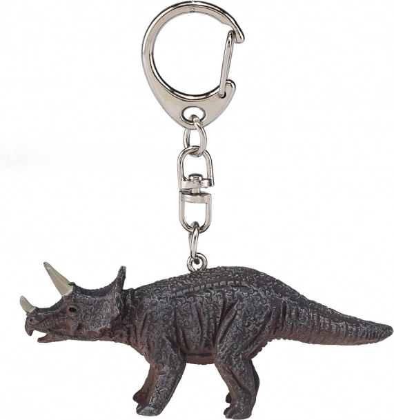Porte-clés Mojo avec figurine de Tricératops