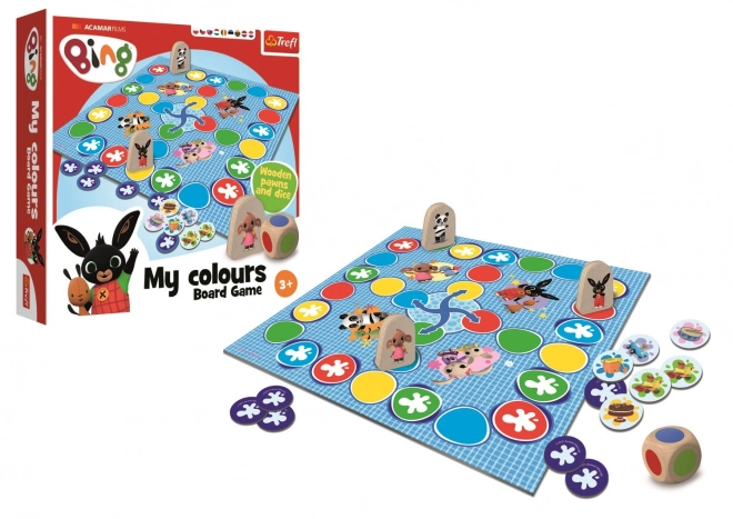 Jeu de société familial pour enfants My Colours Bing de Trefl