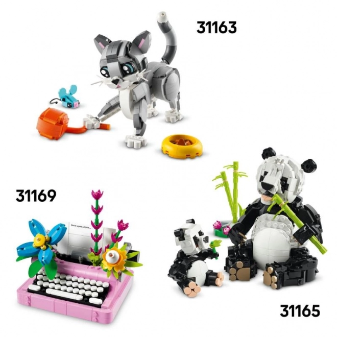 LEGO Creator 3 en 1 31170 Animaux Sauvages : Flamant Rose