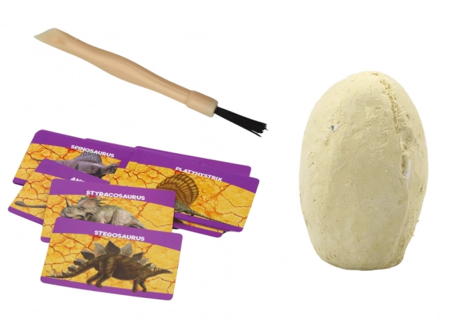Kit Archéologique Œufs de Dinosaures Cartes 12 pièces