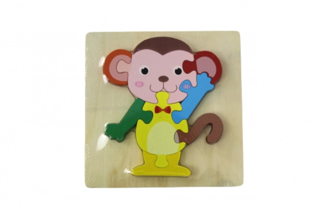 Puzzle en bois pour les tout-petits - petite souris