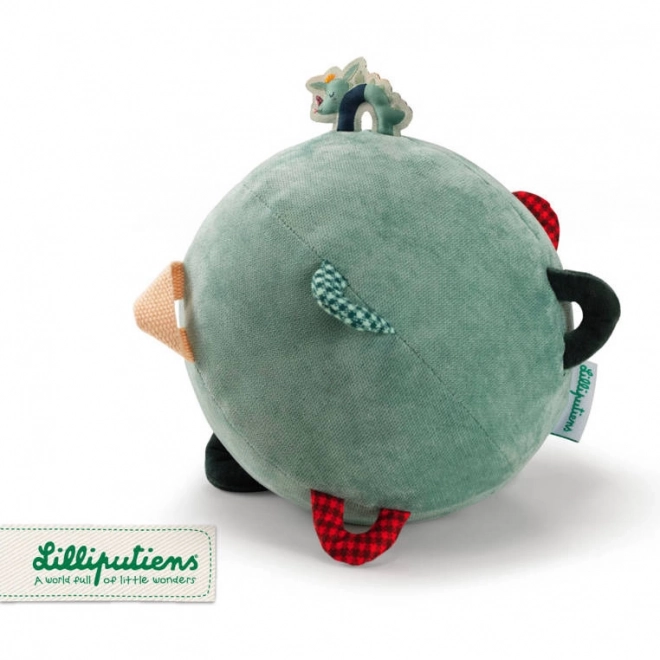 Lilliputiens - balle sensorielle avec sons - petit dragon Joe