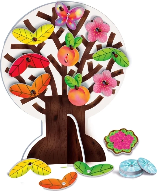 CLEMENTONI Jeune Apprenant : Arbre des Quatre Saisons (Jouer pour l'Avenir)