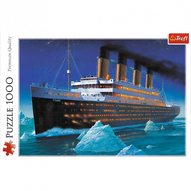 Puzzle Titanic 1000 pièces dans une boîte 40x27x6cm