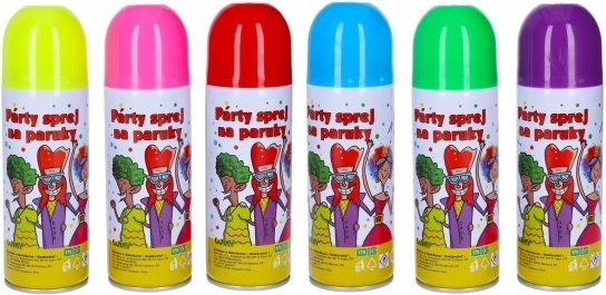 Spray coloré pour perruques