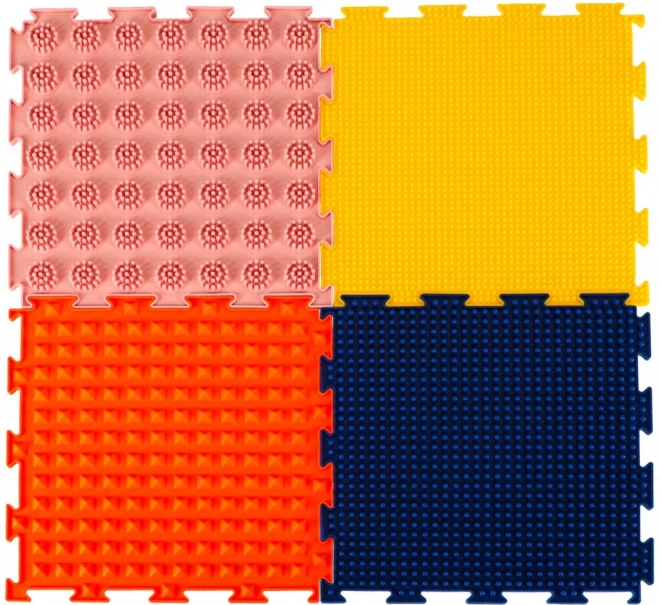 Tapis puzzle sensoriel orthopédique pour massage des pieds