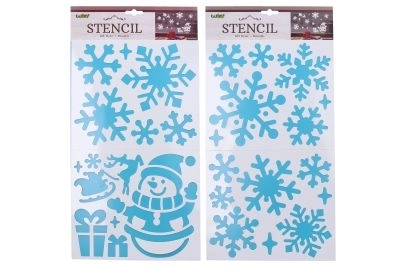 Gabarits décoratifs pour neige Noël