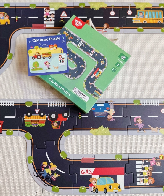 Puzzle Tooky Toy Ruban de Route