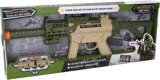 Fusil pour enfants avec effets 55 cm