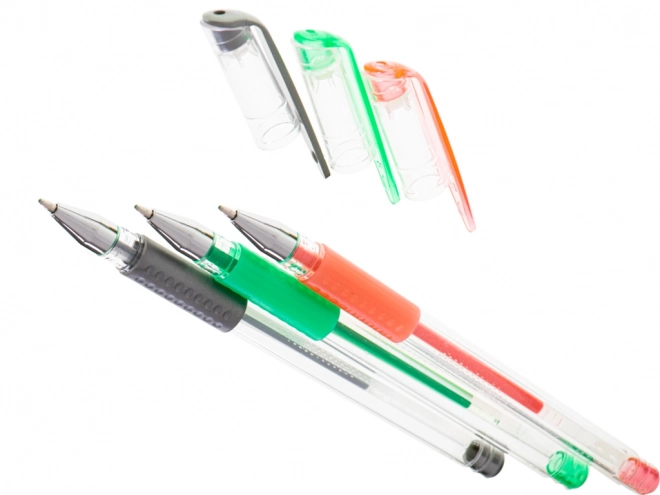 Ensemble de stylos gel colorés avec recharges en plus - 120 pièces