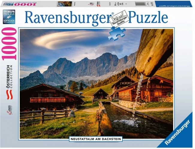Puzzle RAVENSBURGER Neustattalm et Dachstein 1000 pièces