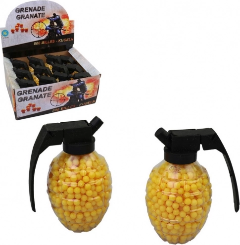 Billes en plastique de rechange dans une boîte (12 pcs)