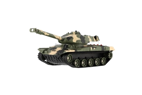 Tank RC avec Télécommande et Effets Sonores sur Piles