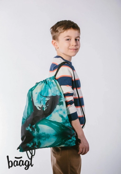 ENSEMBLE BAAGL 3 Ergo Drak : cartable, trousse, sac