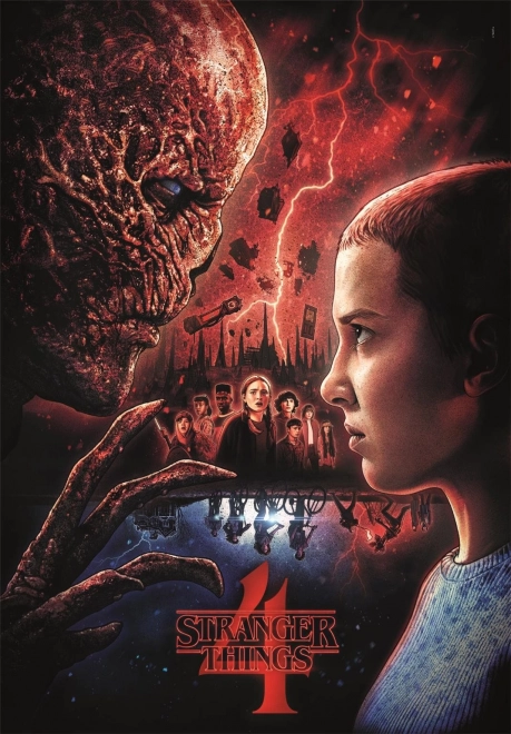 Puzzle Stranger Things 4e série : El 1000 pièces