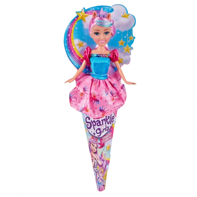 Fée licorne Sparkle Girlz en cornet