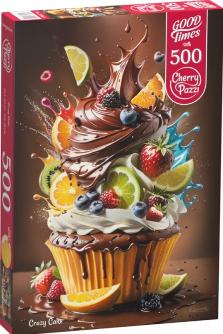 Puzzle Gâteau Fou 500 pièces