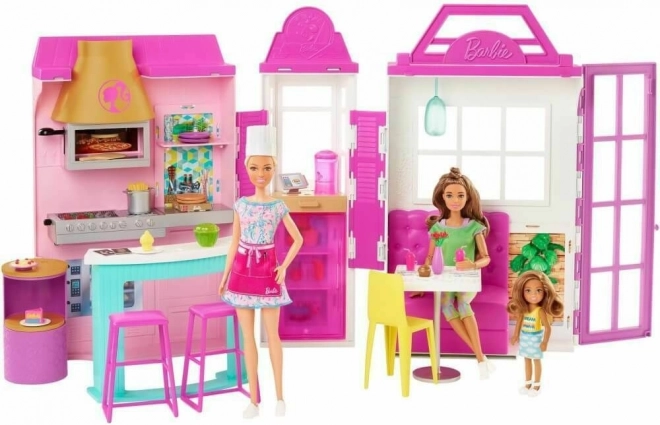 Ensemble Restaurant Barbie avec accessoires