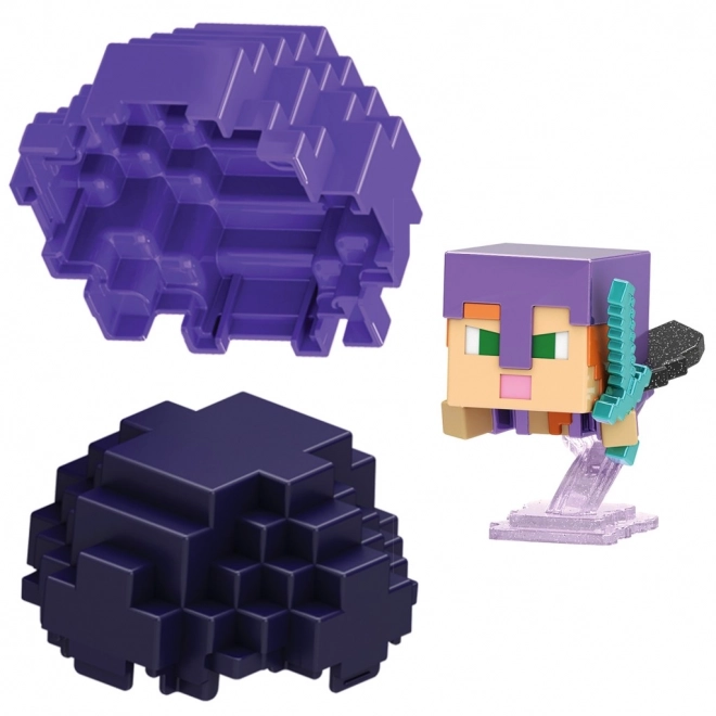 Figurine Minecraft mini dans un œuf