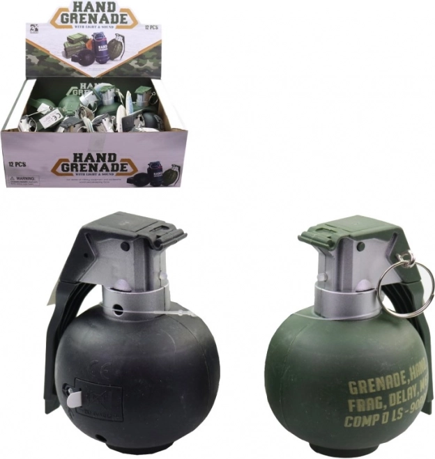 Grenade à main avec effets et lumière pour enfants