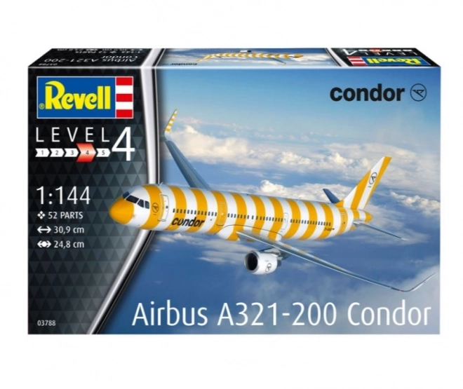 Maquette d'avion Airbus A321-200 Condor 1:144