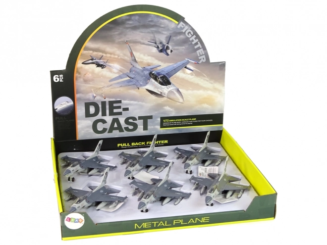 Avion Fricative Drive Lumières Sons 1:72 gris