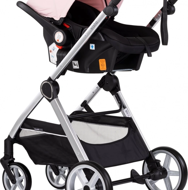 Poussette Chipolino Vista 2v1 Marshmallow Rose