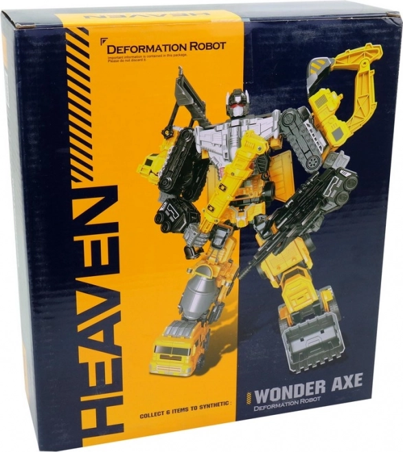 Robot transformateur et benne pour enfants