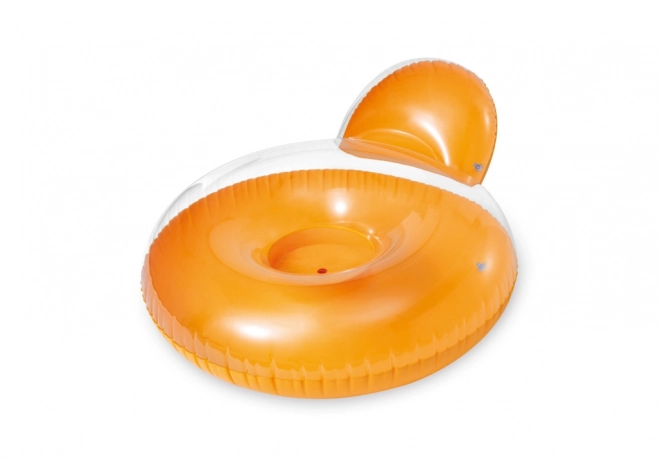 Matelas de piscine avec dossier