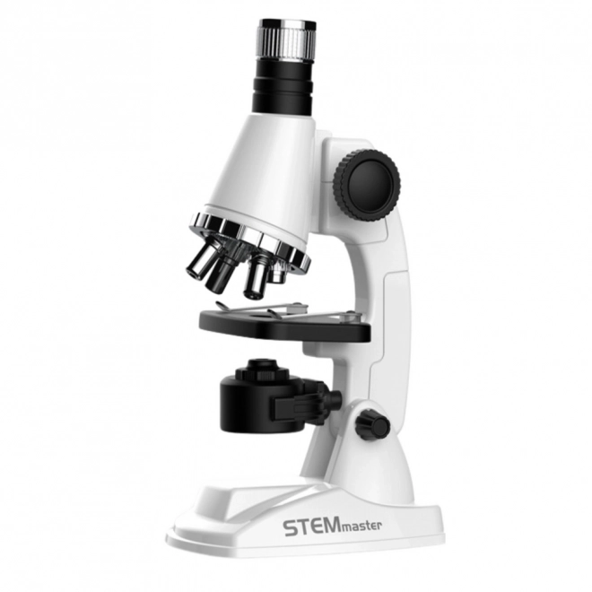 Microscope éducatif pour enfants avec accessoires blanc