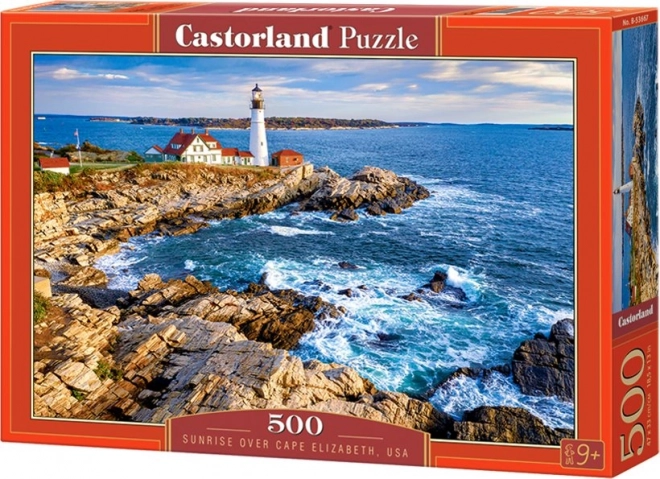 Puzzle 500 pièces Aube sur Cape Elizabeth, USA