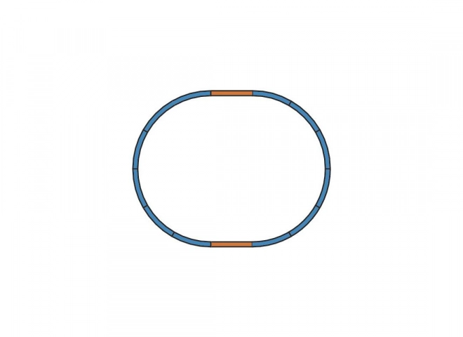 Piko Ensemble de rails A (ovale de base) - 55300