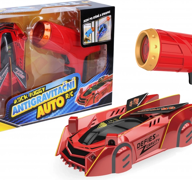 Rock Buggy antigravitation RC voiture avec laser 15 cm rouge