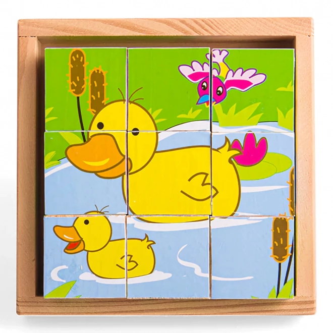Blocs d'images puzzle Animaux